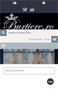 Mobile Screenshot of burtiere.ro
